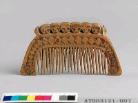 藏品(排灣族木梳)的圖片